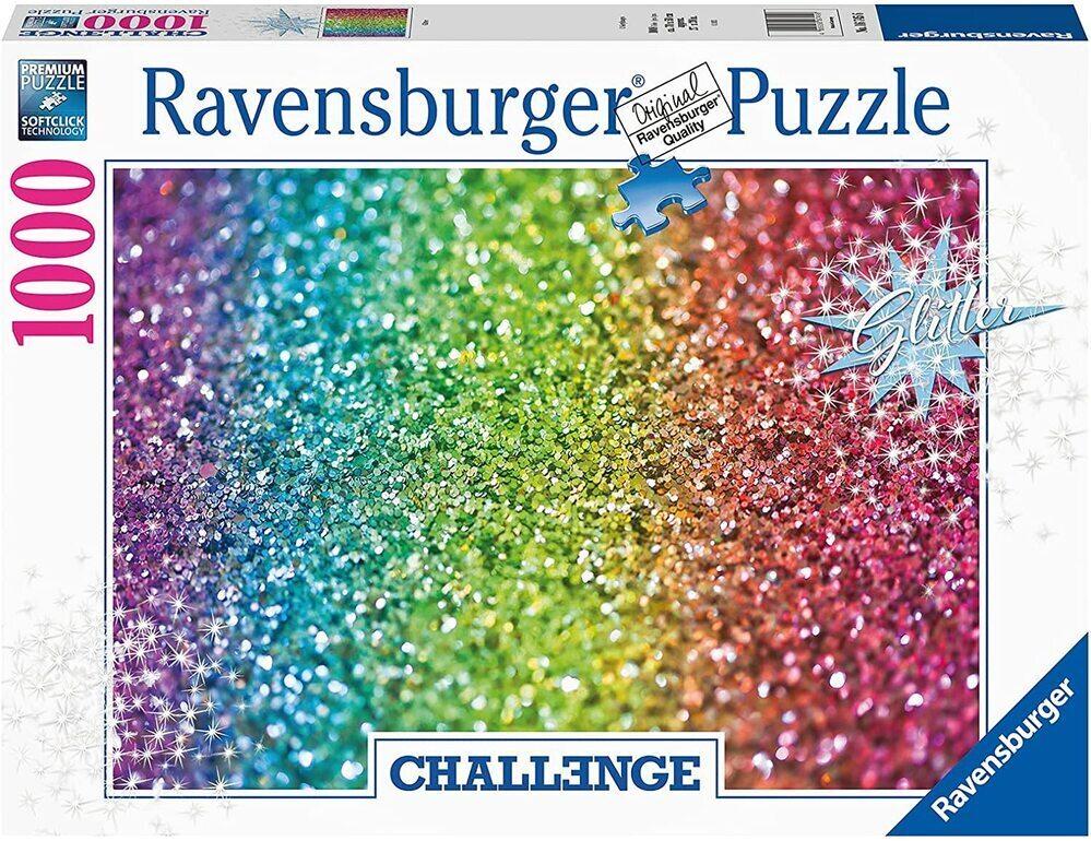 RAVENSBURGER GLITTER PUZZLE 1000PC