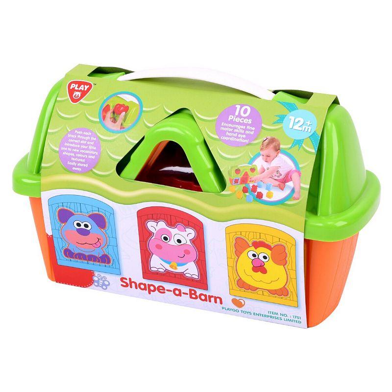 PLAYGO TOYS ENT. LTD. SHAPE AND LOCK BARN