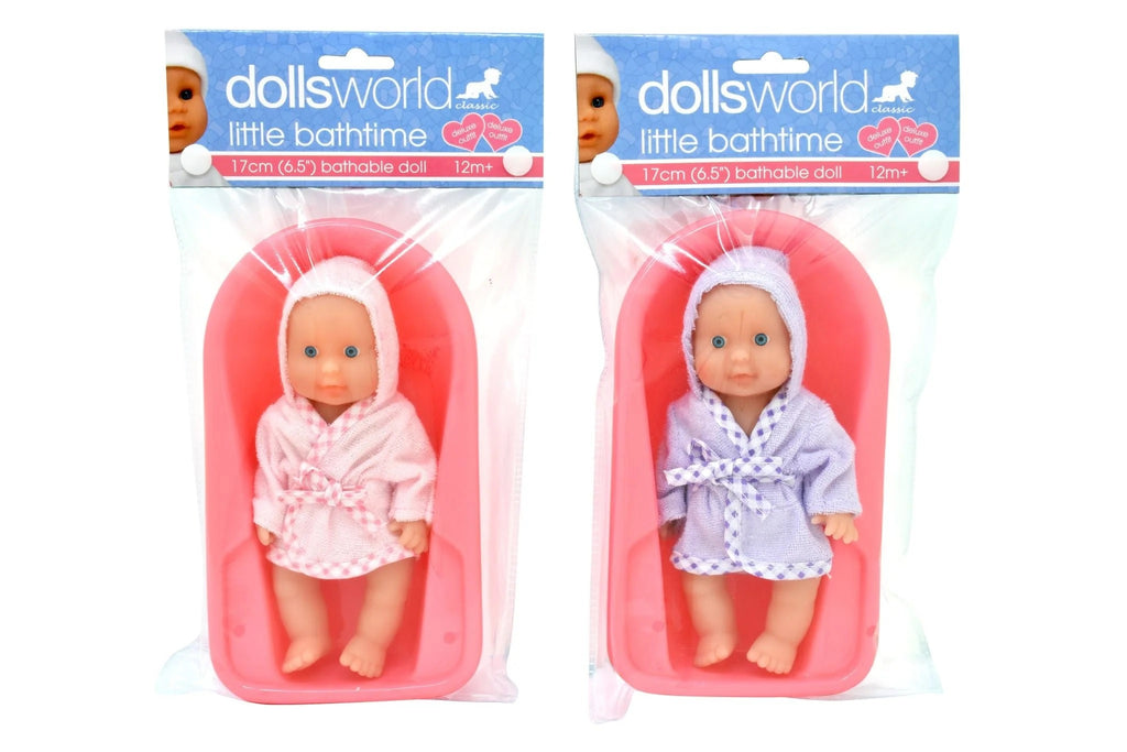 DOLLSWORLD LITTLE BATHTIME