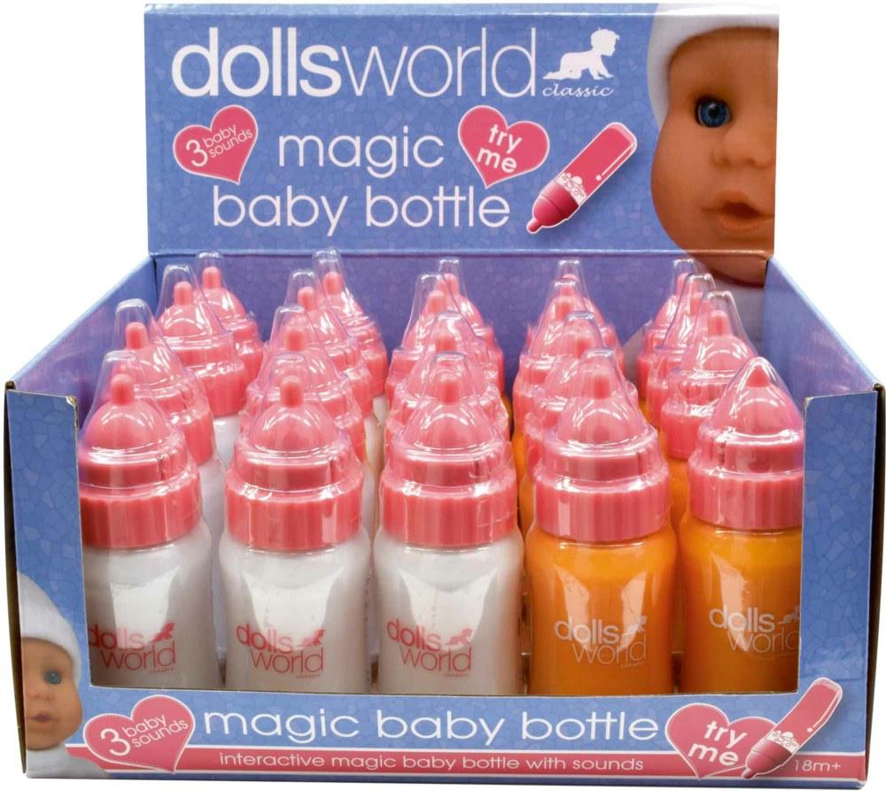 DOLLS WORLD MAGIC BABY BOTTLE