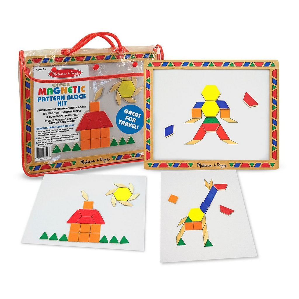 MELISSA & DOUG MAGNETIC PATTERN BLOCK KI