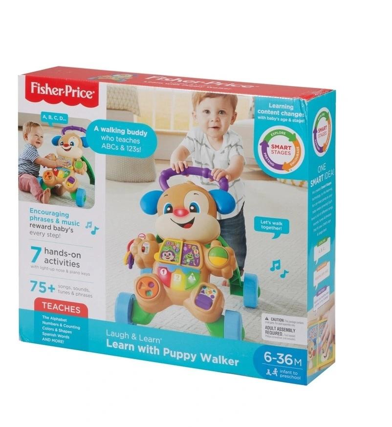 FHY96 FISHER PRICE LEARN w PUPPY WALKER