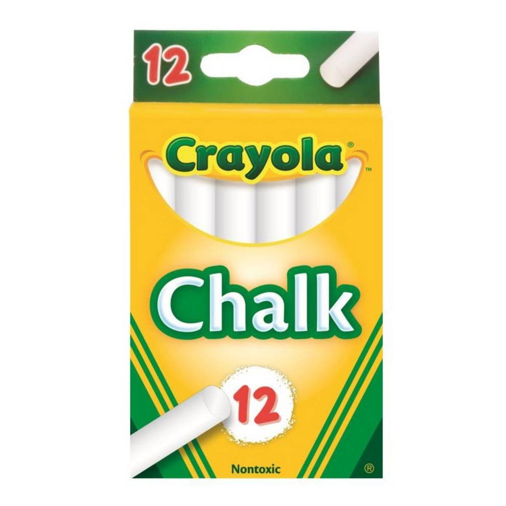 12 STICK WHITE CHALK