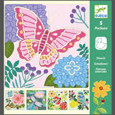 DJECO STENCILS GARDEN WINGS