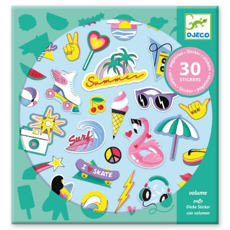 DJECO 30PC CALIFORNIA STICKERS