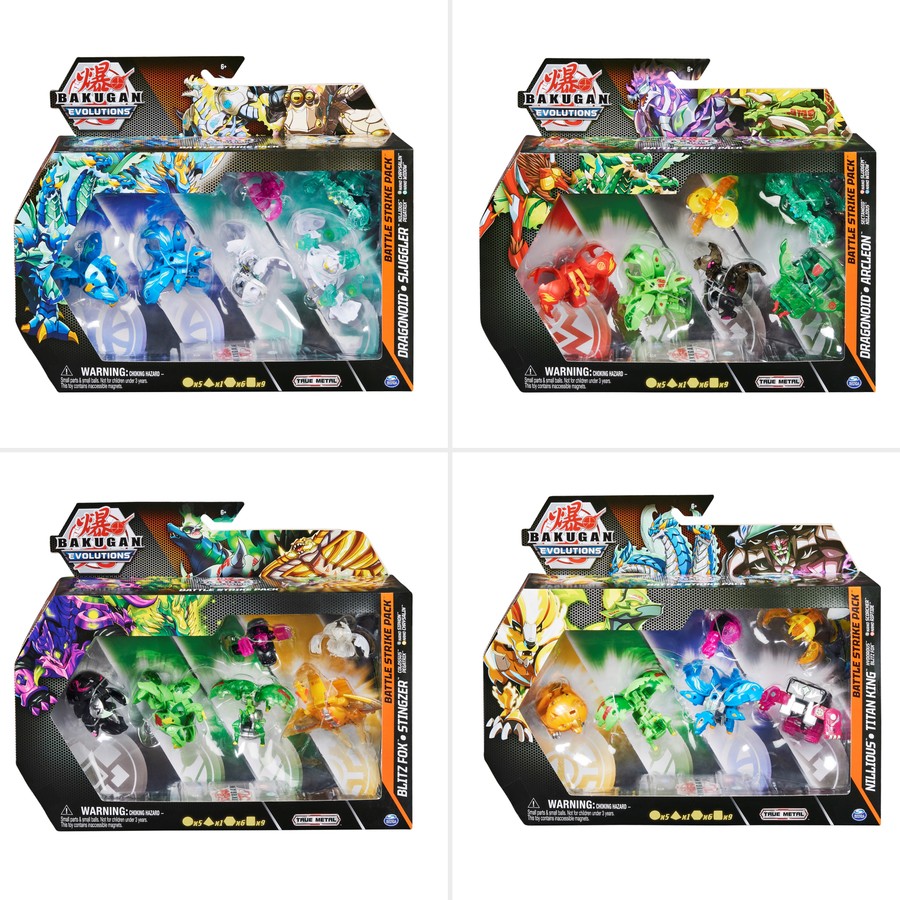 BAKUGAN BATTLE STRIKE S4 PK ASST