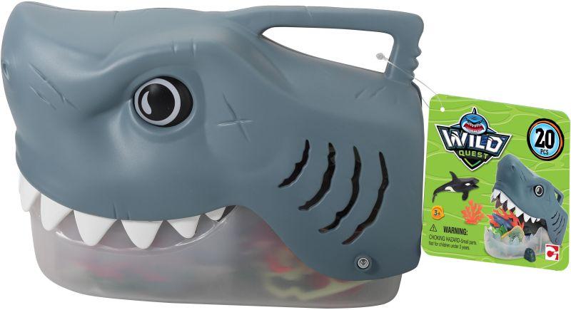 T65739 WILD QUEST SHARK CASE PLAYSET