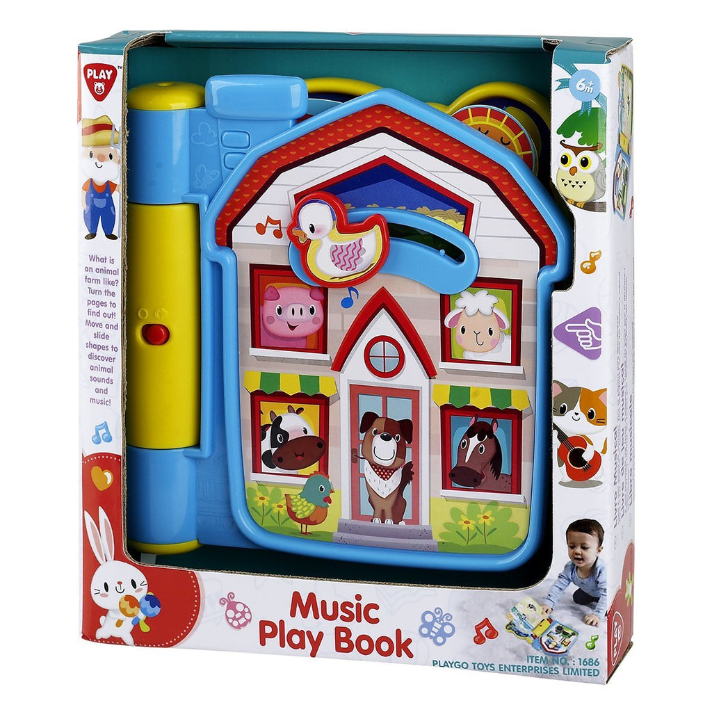 PLAYGO TOYS ENT. LTD. MUSIC PLAY BOOK BO