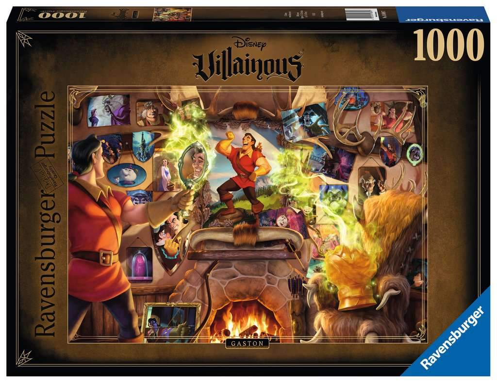 RAVENSBURGER VILLAINOUS GASTON 1000PC