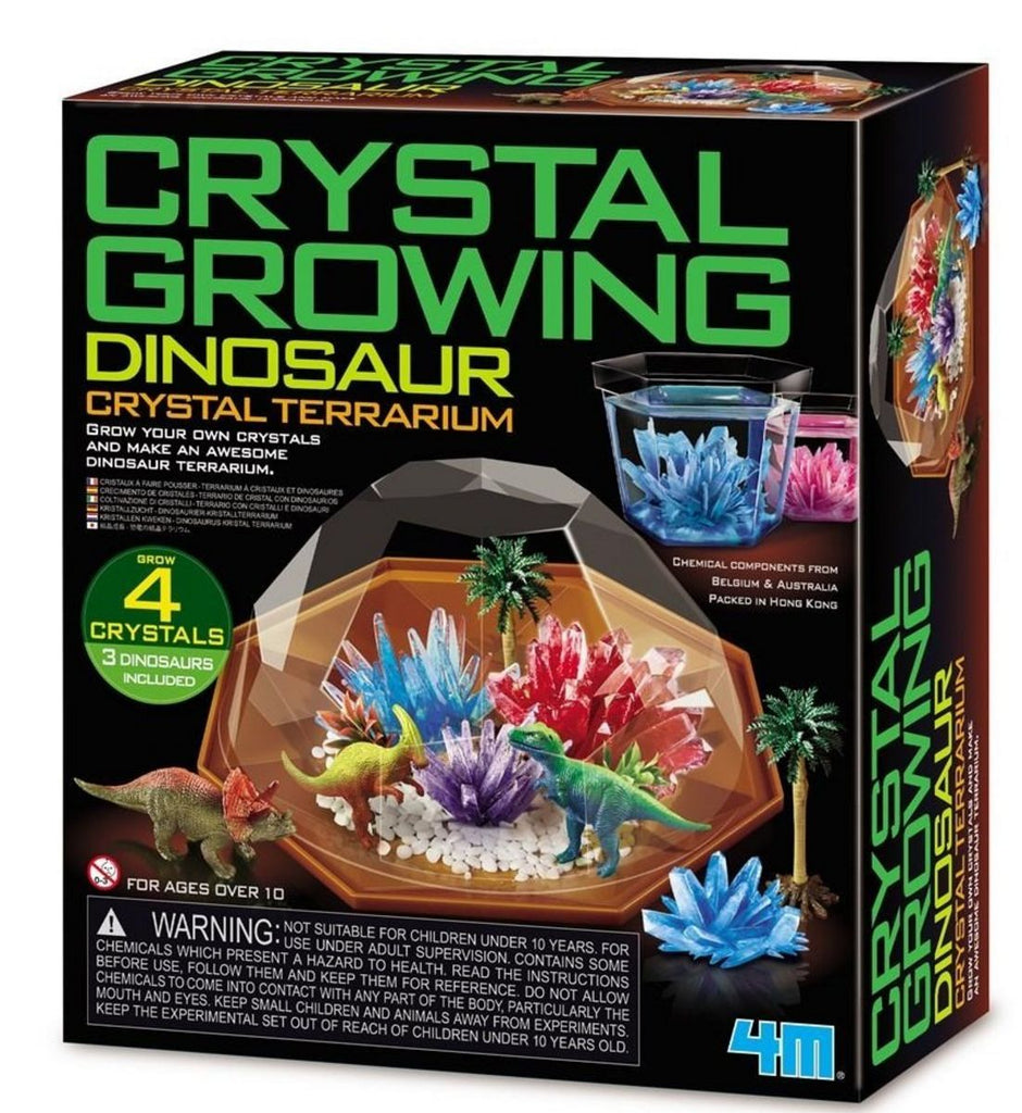 4M CRYSTAL GROWING DINOSAUR TERRARIUM