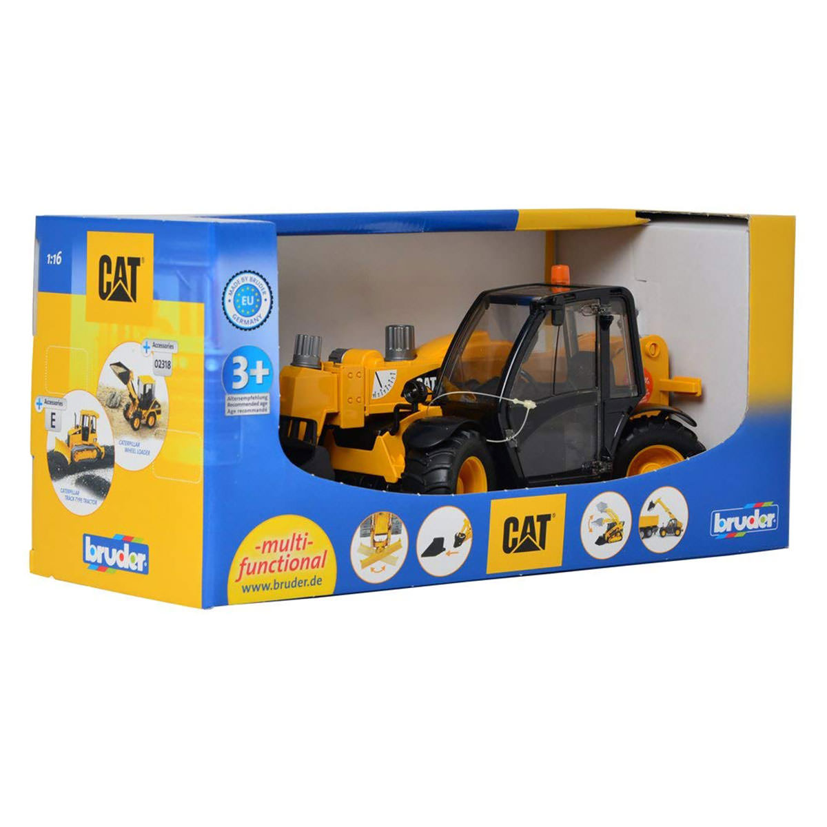 BRUDER CAT TELEHANDLER – KIDSGOODS