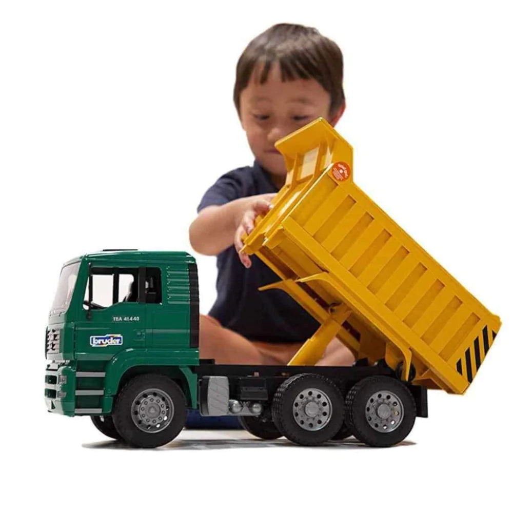 BRUDER 1:16 MAN TGA TIP UP TRUCK