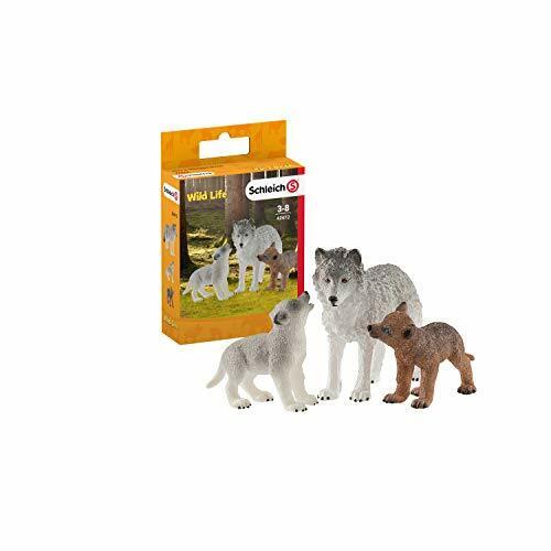 42473 SCHLEICH GRIZZLY BEAR MOTHER W CUB