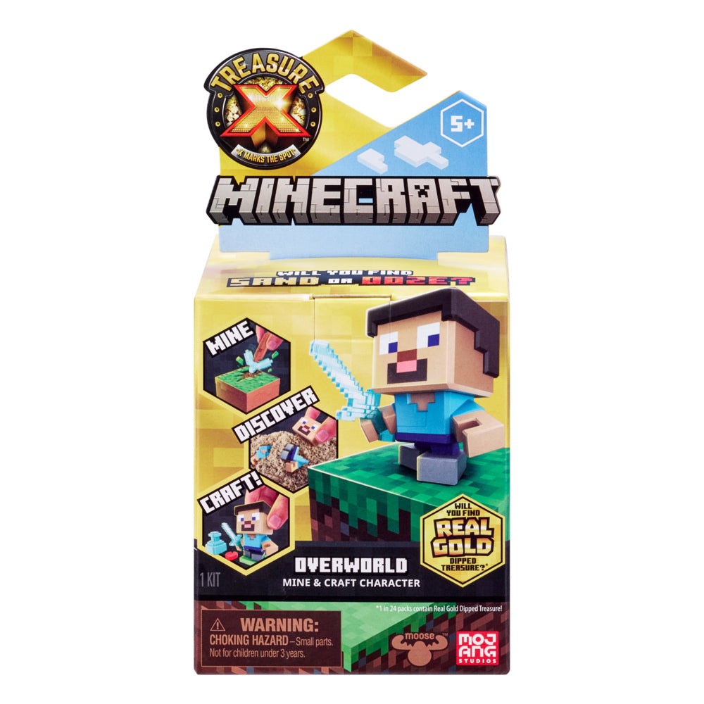 TRESURE X MINE CRAFT OVERWORLD SINGLE PA