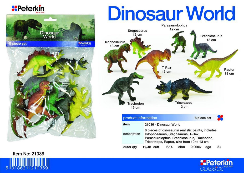 T63087 DINOSAUR WORLD BAG