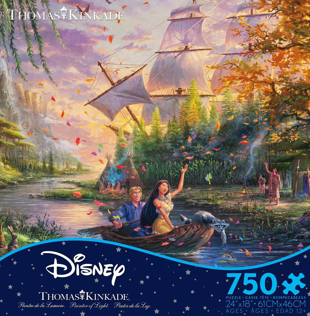 KINKADE DISNEY 750PC POCAHONTAS