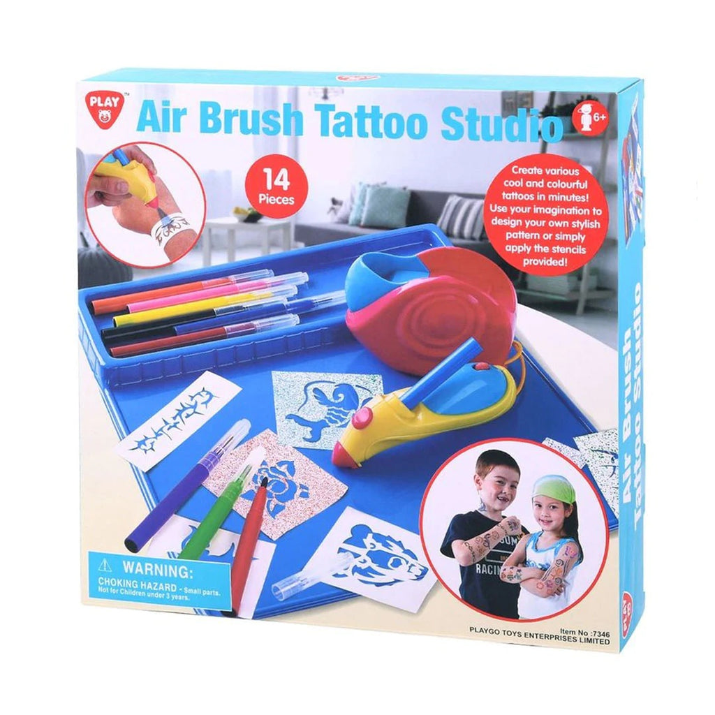 PLAYGO AIR BRUSH TATTOO STUDIO