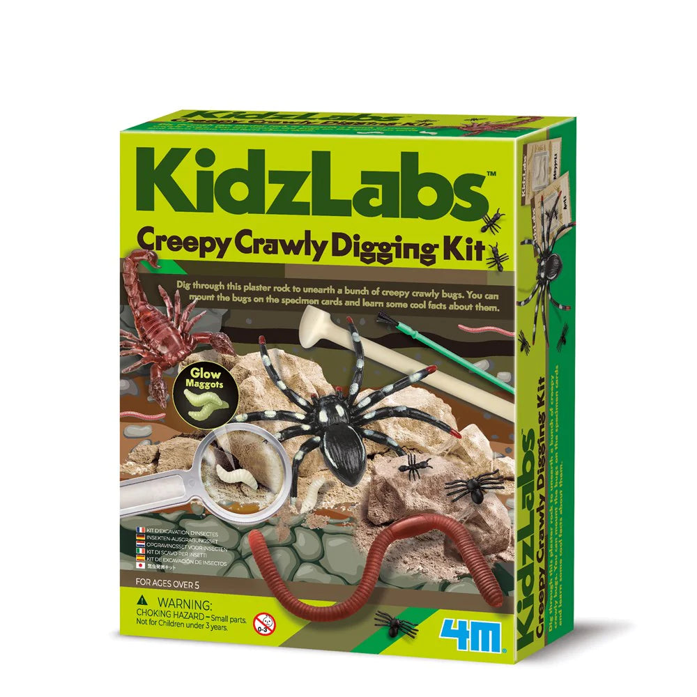 4M KIDZLABS CREEPY CRAWLY DIGGING KIT