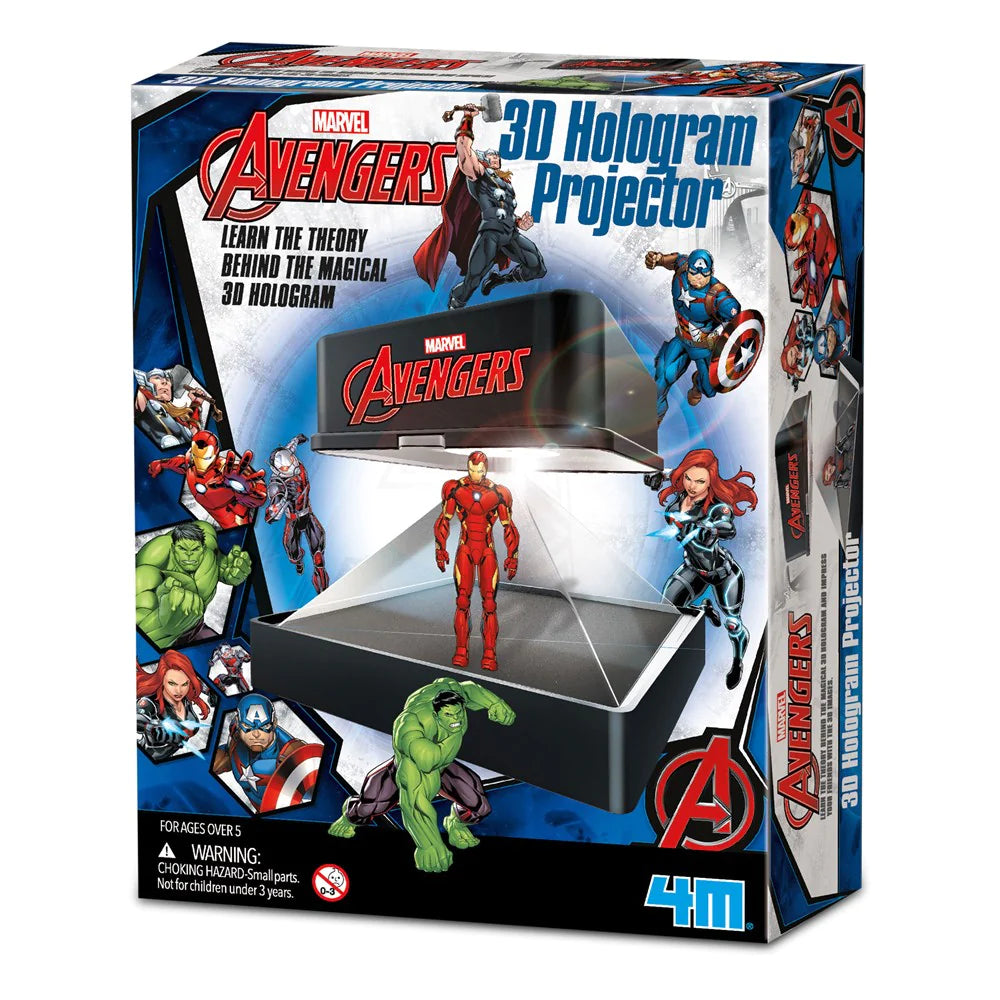 4M MARVEL AVENGERS 3D HOLOGRAM PROJECTOR