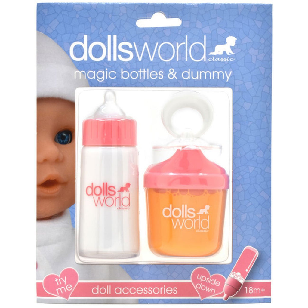 DOLLS WORLD MAGIC BOTTLES & DUMMY