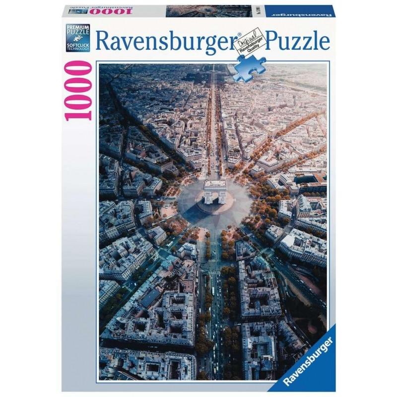 RAVENSBURGER PARIS FROM ABOVE 1000PC