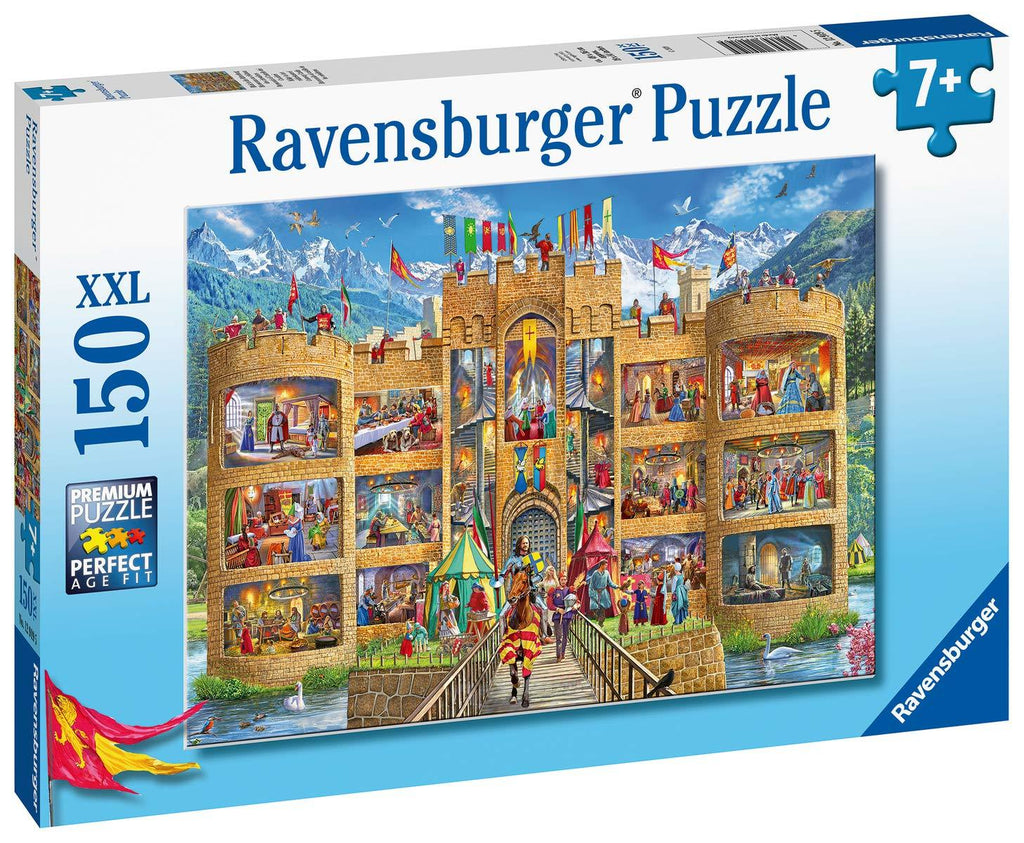 RAVENSBURGER CUTAWAY CASTLE 150PC