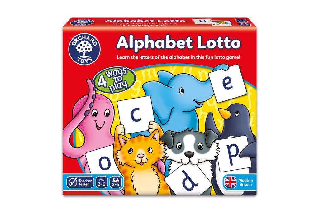 ORCHARD TOYS ALPHABET LOTTO GAME