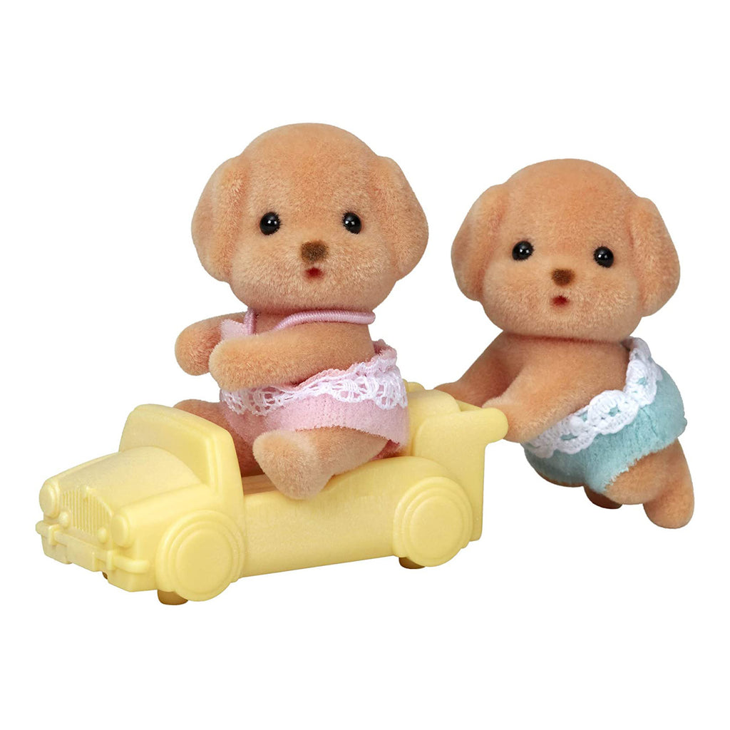 SYLVANIAN FAMILIES TOY POODLE TWINS