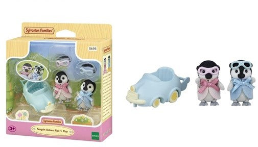 SYLVANIAN FAMILIES  PENGUIN BABIES RIDE N PLAY