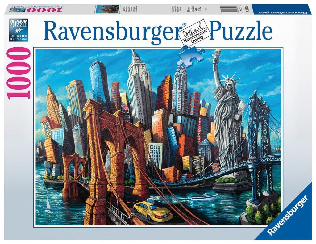 RAVENSBURGER WELCOME TO NEW YORK 1000PC