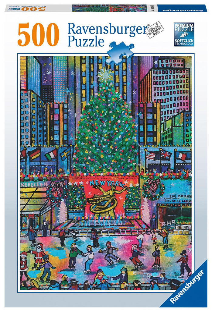 RAVENSBURGER ROCKEFELLER CHRISTMAS 500PC