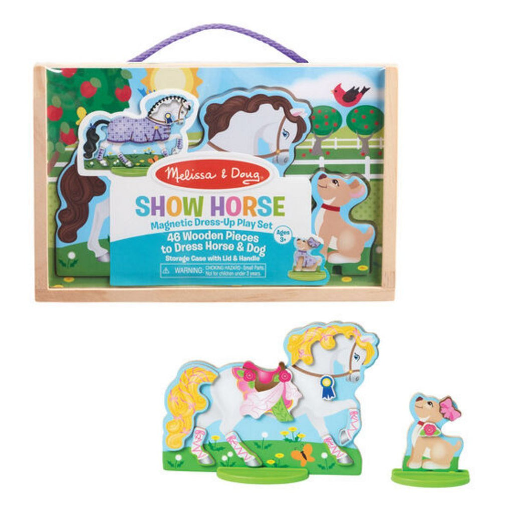 MELISSA & DOUG MAGNETIC SHOW HORSE SET