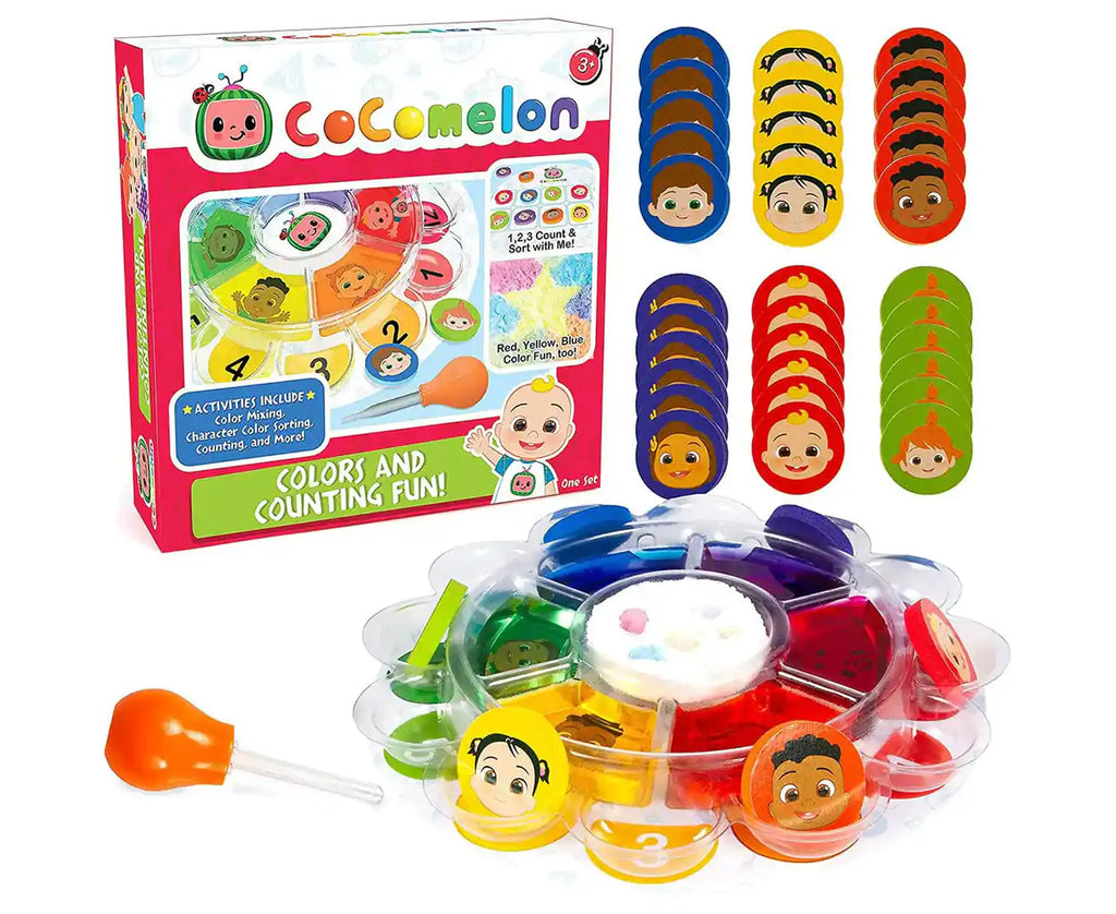 COCOMELON COLORS AND COUNTING FUN