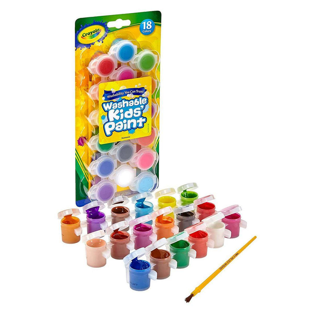 CRAYOLA 18 KIDS POSTER PAINTS