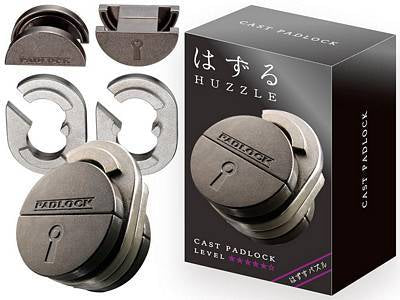 HANAYAMA L5 CAST PUZZLE PADLOCK