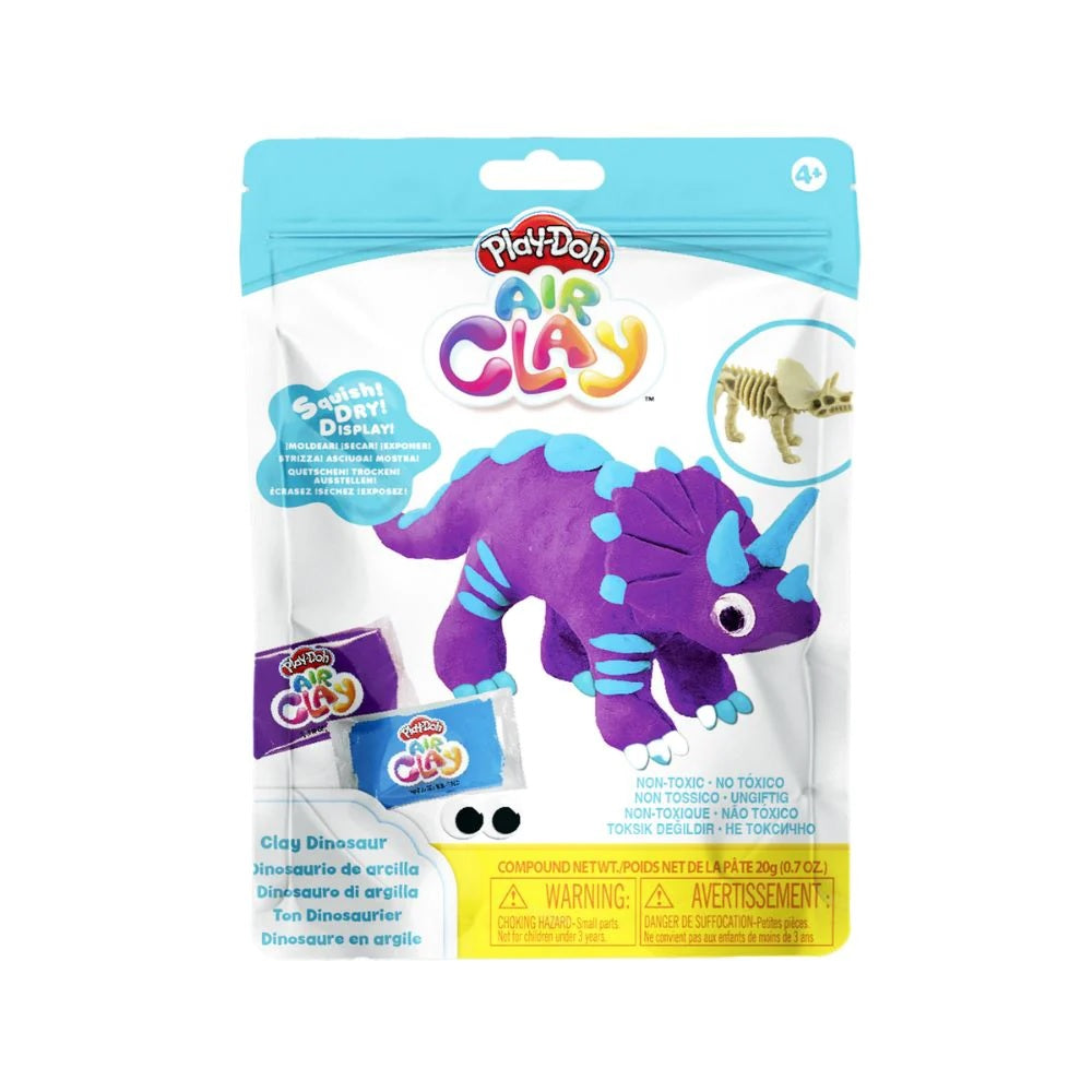 PLAY DOH AIR CLAY DINOSAUR - TRICERATOPS