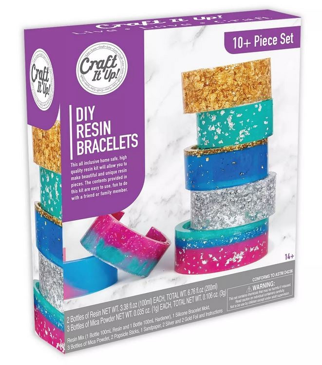 CRAFT IT UP DIY RESIN BARCELETS