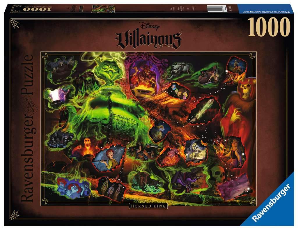 RAVENSBURGER VILLAINOUS HORNED KING 1000