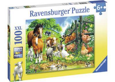 RAVENSBURGER ANIMAL GET TOGETHER 100PC