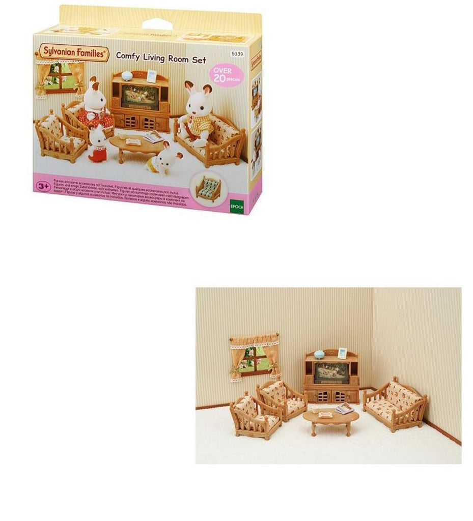 SYLVANIAN FAMILIES COMFY LIVING ROOM SET