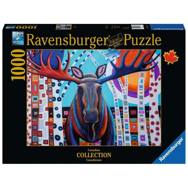 RAVENSBURGER WINTER MOOSE 1000PC