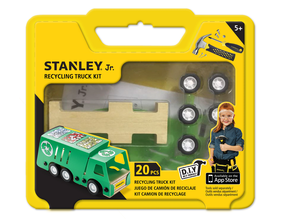 STANLEY JR DIY RECYCLING TRUCK KIT