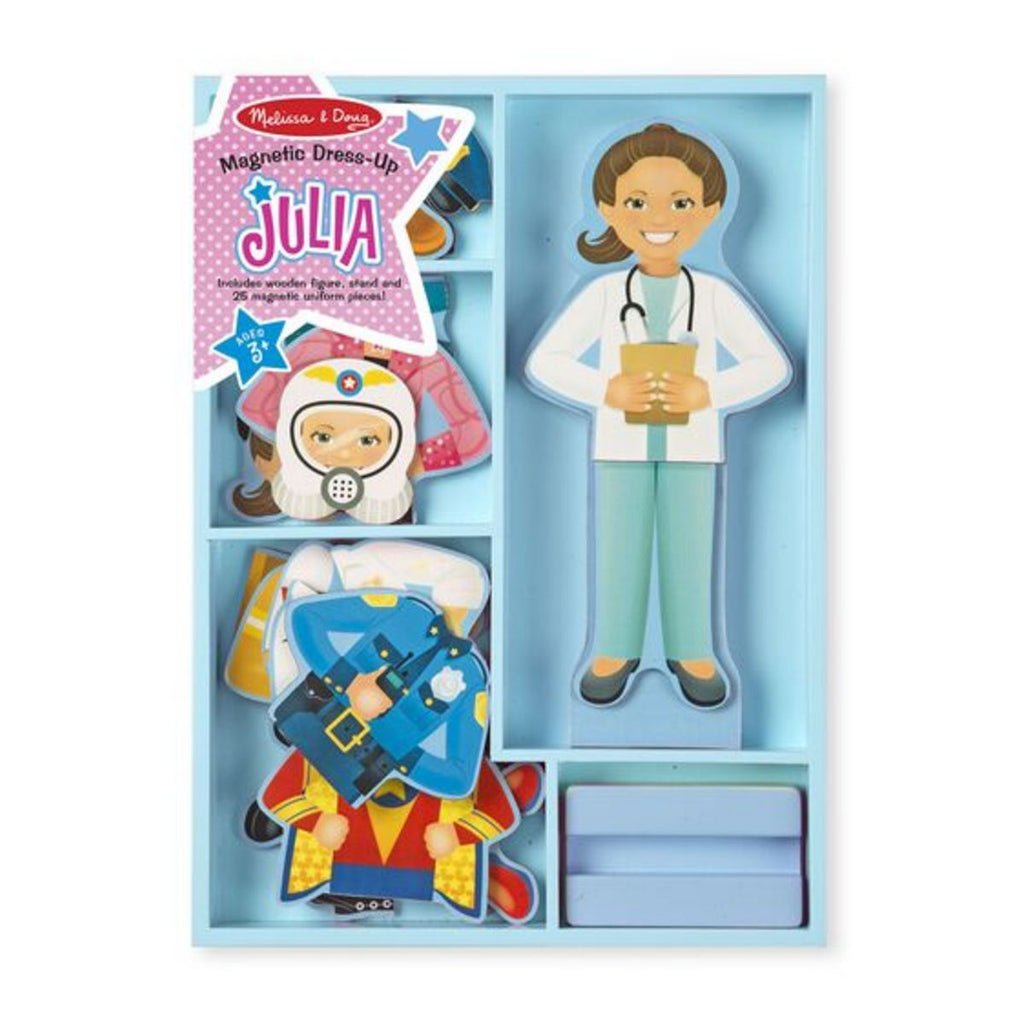 MELISSA & DOUG JULIA MAGNETIC DRESS UP