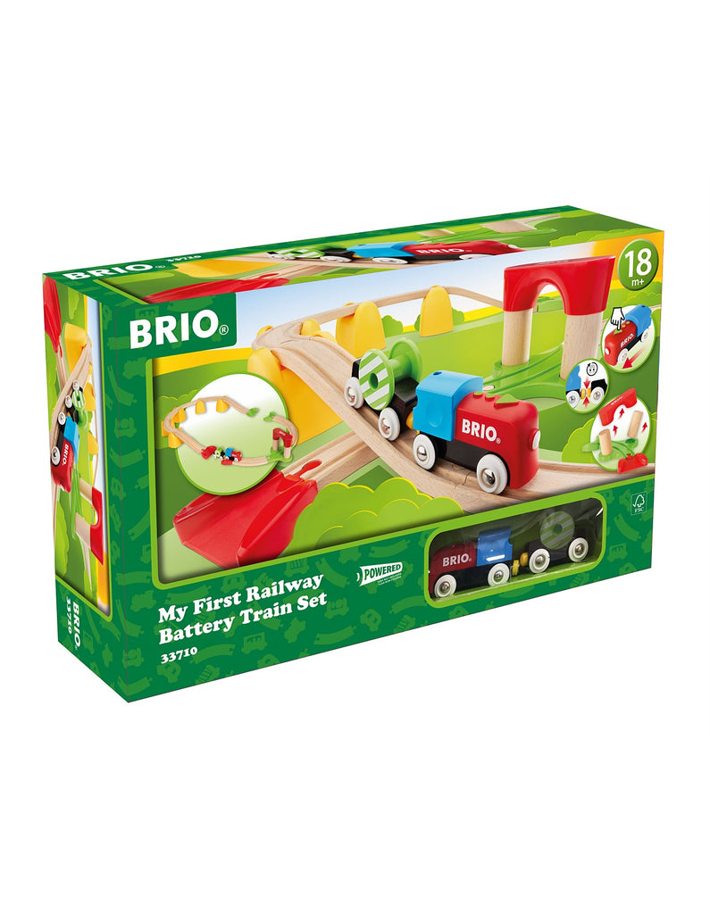 BRIO MY FIRST RAILWAY BATTERY TRAIN SET