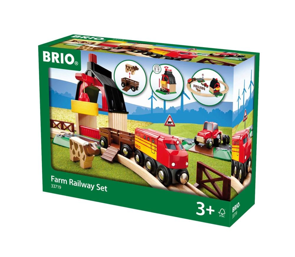 BRIO FARM RAILWAY SET 20PCS