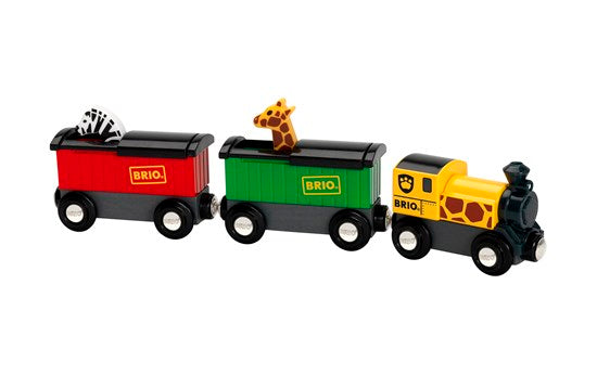 BRIO SAFARI TRAIN 3 PIECES