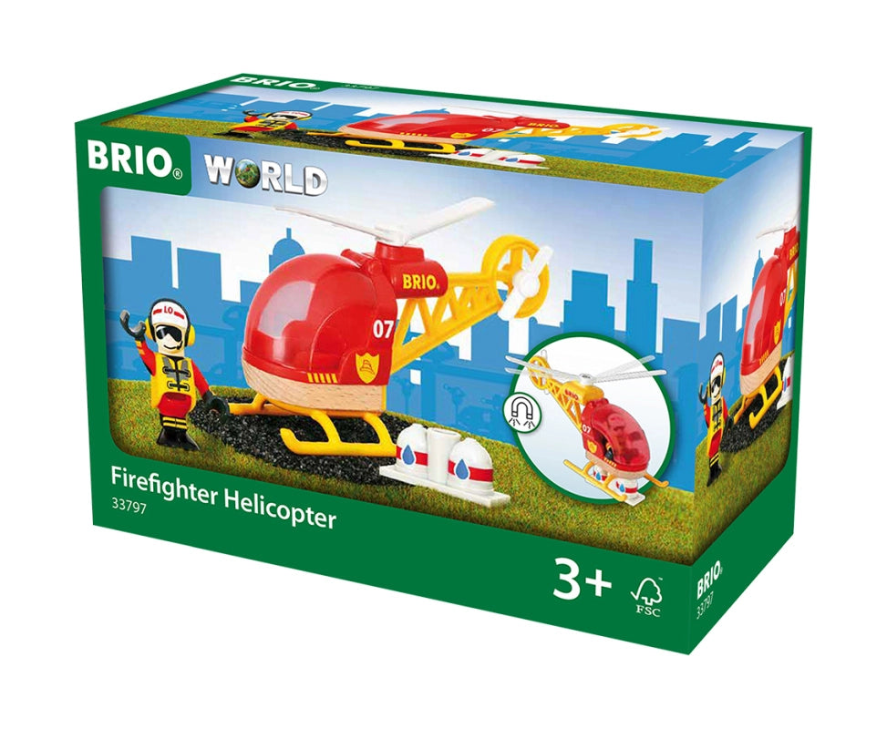 BRIO FIREFIGHTER HELICOPTER