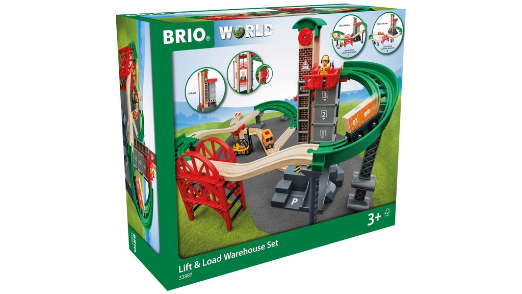 BRIO LIFT & LOAD WAREHOUSE SET