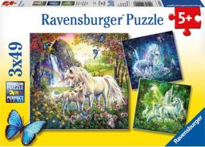 RAVENSBURGER BEAUTIFUL UNICORNS 3X49