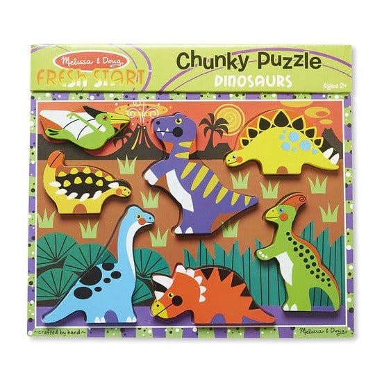 M&D DINOSAUR CHUNKY PUZZLE